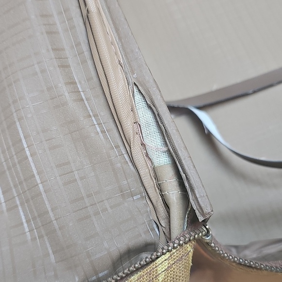 Vintage 70s Floral Mid Century Modern Travel Weekend Bag Small Suitcase - Picture 12 of 16